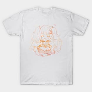 Eat Healthy With Luna! T-Shirt